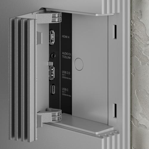 OLED телевизор Loewe Stellar 42 VI Alu + Concrete