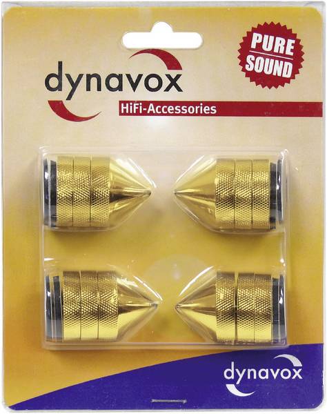 Демпферы с пятаками Dynavox 100818 gold