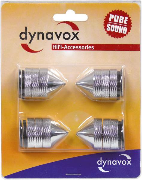 Демпферы с пятаками Dynavox 205049 silver