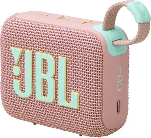 Портативная акустика JBL Go 4 Pink