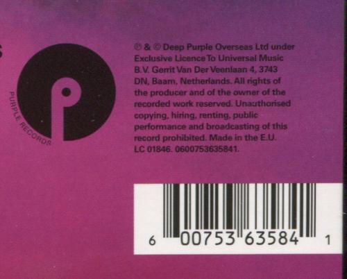Виниловая пластинка Deep Purple, Burn