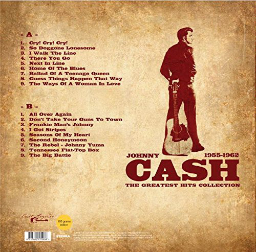 Виниловая пластинка Johnny Cash - THE GREATEST HITS COLLECTION