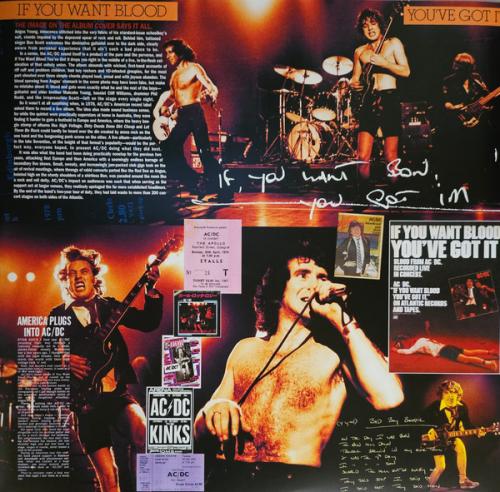 Виниловая пластинка AC/DC - If You Want Blood You've Got It (50th Anniversary, 180 Gram, Limited Golden Vinyl LP)