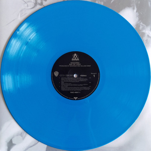 Виниловая пластинка Madonna - Ray Of Light (Blue Vinyl 2LP)