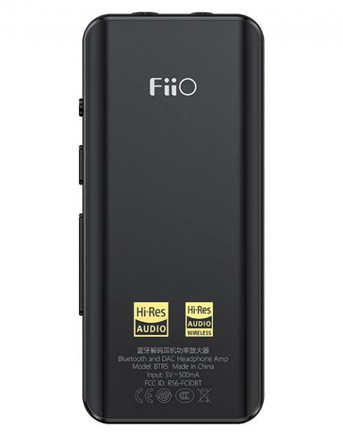 Портативный Bluetooth-ЦАП-усилитель FiiO BTR5 2021 Black
