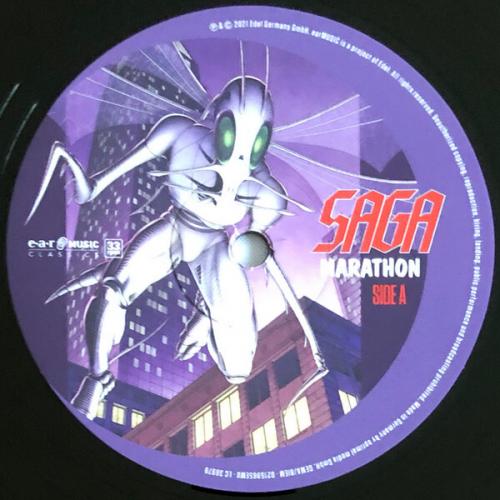 Виниловая пластинка Saga - Marathon (Black Vinyl 2LP)