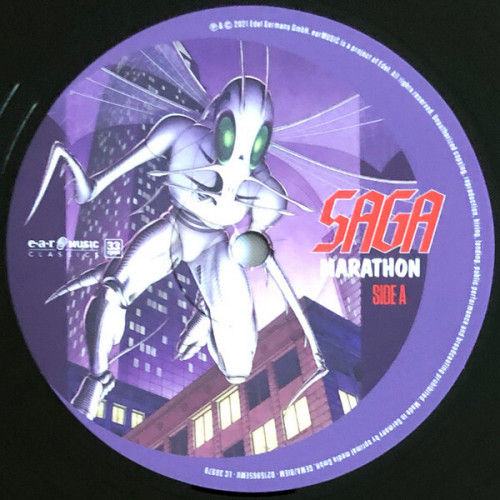 Виниловая пластинка Saga - Marathon (Black Vinyl 2LP)