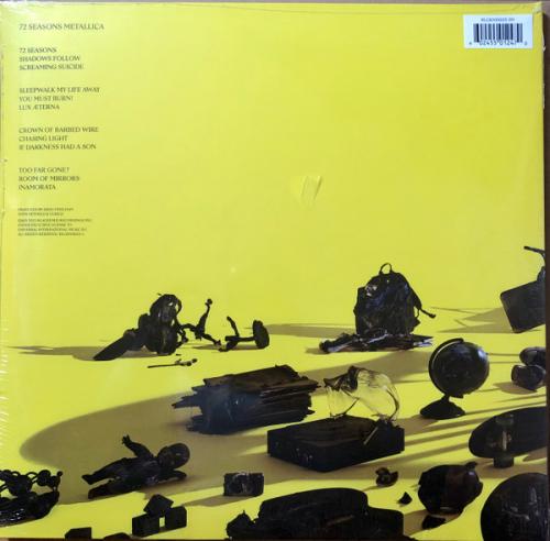 Виниловая пластинка Metallica - 72 Seasons (Black Vinyl 2LP)