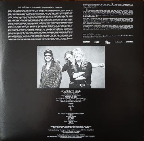 Виниловая пластинка MOTORHEAD - SNAKE BITE LOVE (REISSUE)