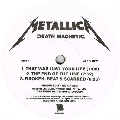 Виниловая пластинка Metallica, Death Magnetic