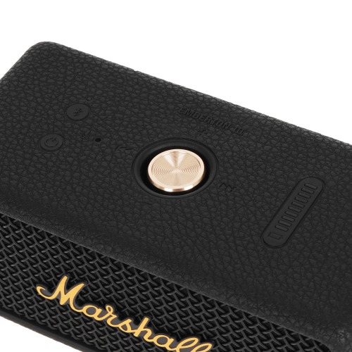 Портативная акустика Marshall Emberton III Black and Brass