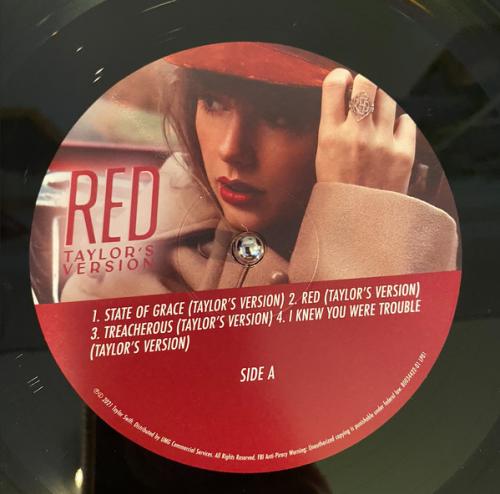 Виниловая пластинка Taylor Swift - Red (Taylor's Version) (Black Vinyl 4LP)