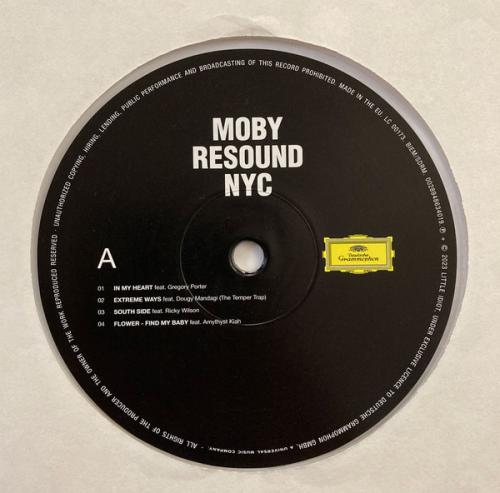 Виниловая пластинка Moby - Resound NYC (Limited Edition Crystal Clear Vinyl 2LP)