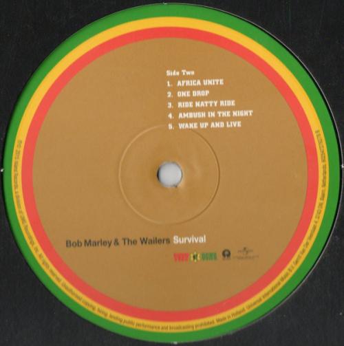 Виниловая пластинка Bob Marley & The Wailers, Survival (2015 LP)