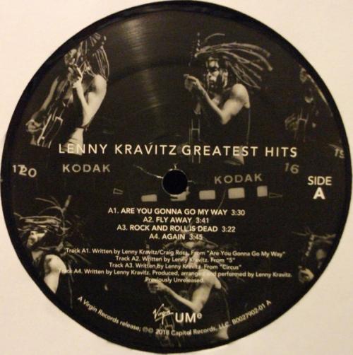 Виниловая пластинка Lenny Kravitz, Greatest Hits (2LP)
