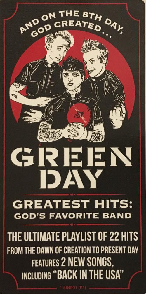 Виниловая пластинка Green Day GREATEST HITS: GOD'S FAVORITE BAND