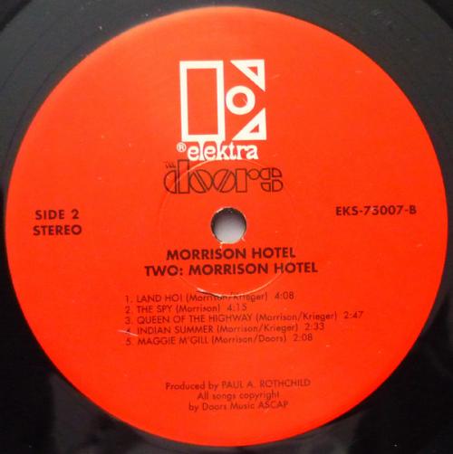 Виниловая пластинка WM The Doors Morrison Hotel (Stereo) (180 Gram/Gatefold/Remastered)