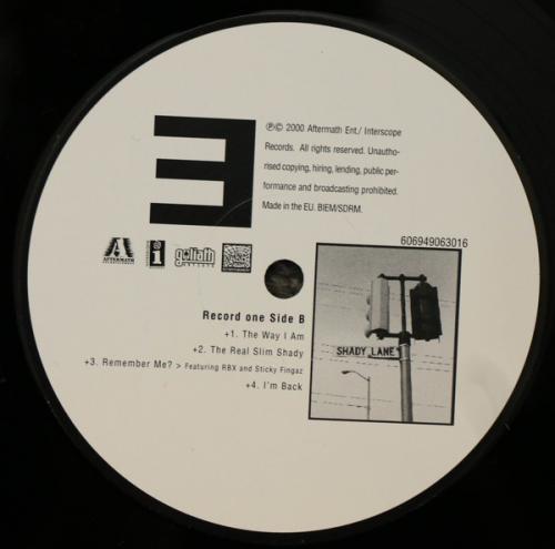 Виниловая пластинка Eminem, The Marshall Mathers LP (Explicit Version)