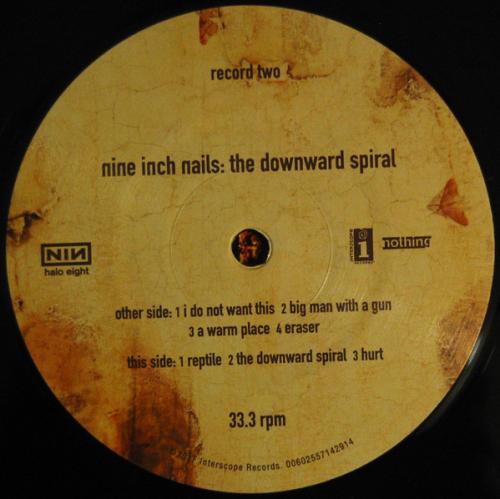 Виниловая пластинка Nine Inch Nails, The Downward Spiral