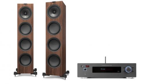 Комплект IOTAVX MA3 + KEF Q950 Walnut