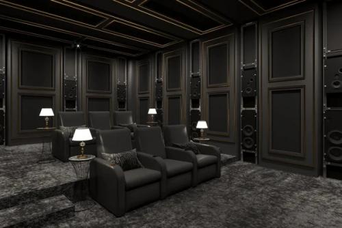 Встраиваемый сабвуфер Goldmund Logos SubWall MK2 Black