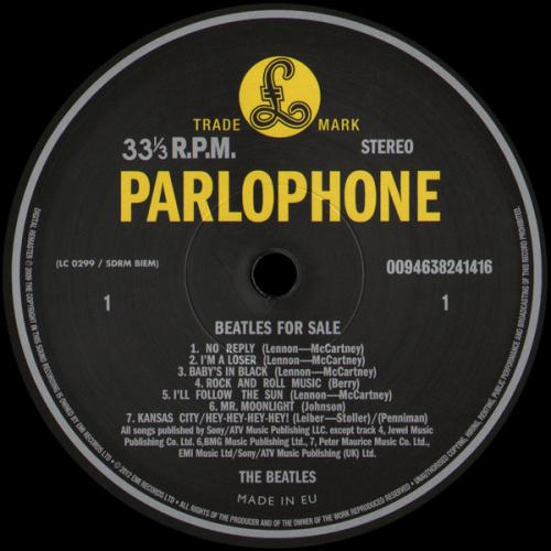 Виниловая пластинка Beatles, The, Beatles For Sale