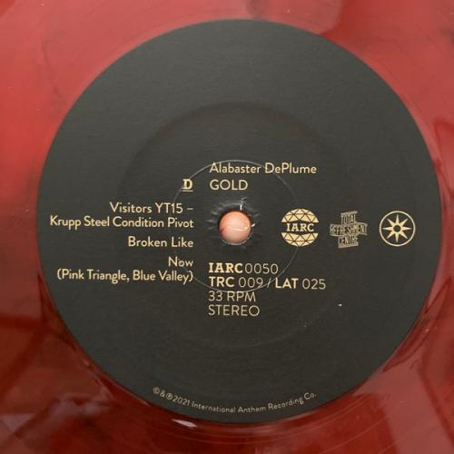 Виниловая пластинка DePlume, Alabaster - Gold – Go Forward In The Courage Of Your Love (Coloured Vinyl 2LP)