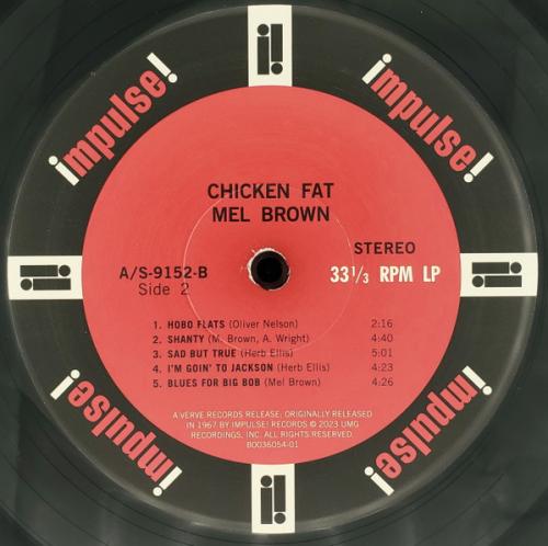Виниловая пластинка Mel Brown - Chicken Fat (Black Vinyl LP)