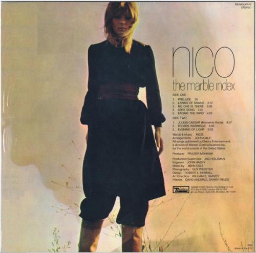 Виниловая пластинка Nico - The Marble Index (Black Vinyl LP)