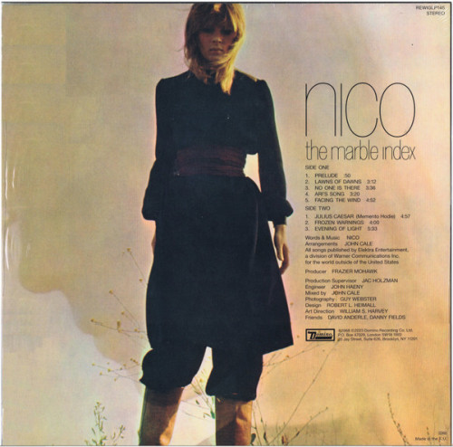 Виниловая пластинка Nico - The Marble Index (Black Vinyl LP)