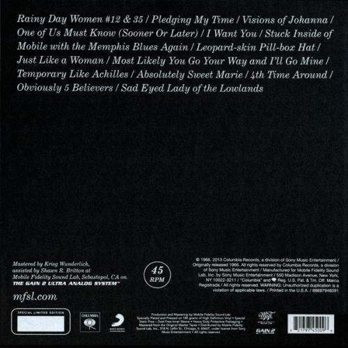 Виниловая пластинка Bob Dylan - Blonde On Blonde (Box) (Original Master Recording) (Black Vinyl 3LP)