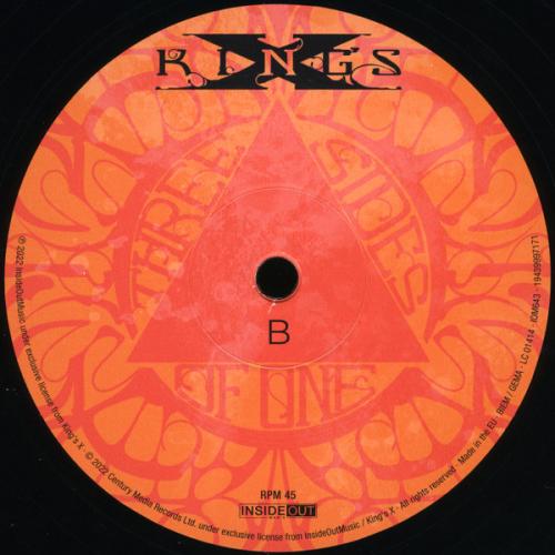 Виниловая пластинка King's X - Three Sides Of One (Black Vinyl 2LP)