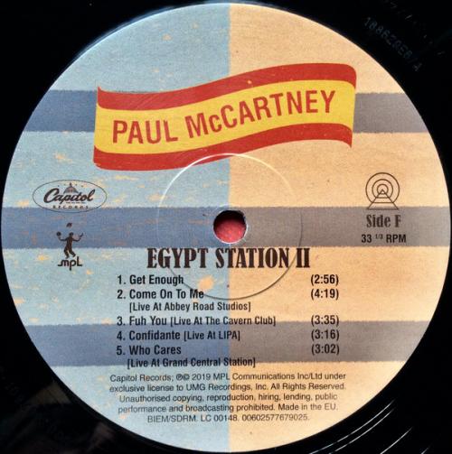 Виниловая пластинка McCartney, Paul, Egypt Station (deluxe)
