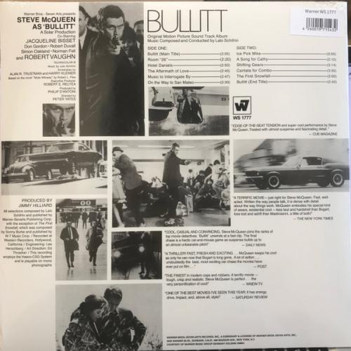 Виниловая пластинка OST - Bullitt (Lalo Schifrin) (Analogue) (Black Vinyl LP)