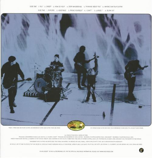 Виниловая пластинка Radiohead - Pablo Honey