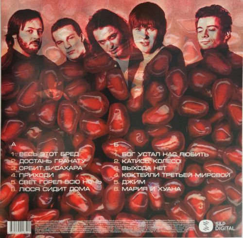 Виниловая пластинка Сплин - Гранатовый альбом (Black Vinyl LP)
