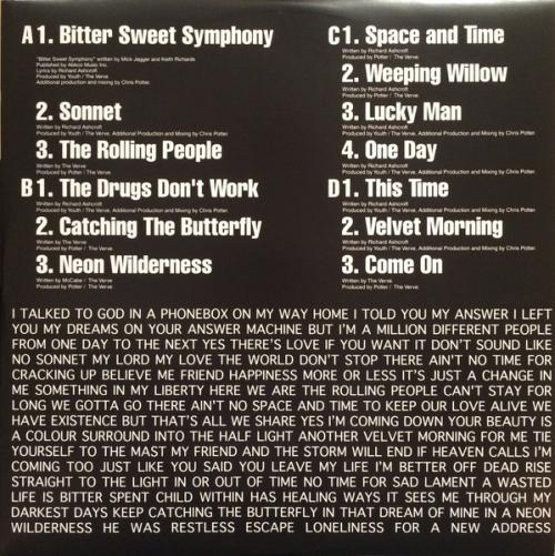Виниловая пластинка Verve, The, Urban Hymns