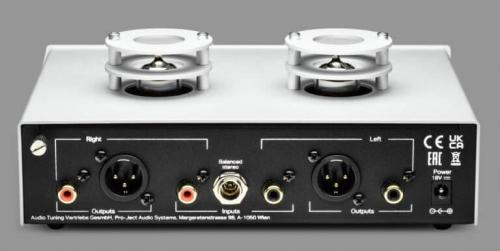 Ламповый фонокорректор Pro-Ject Tube Box S3 B silver