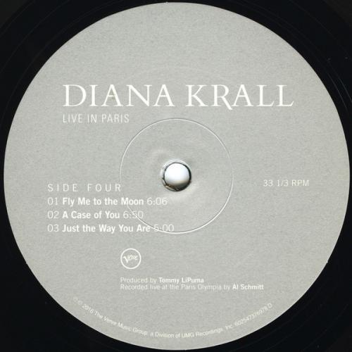Виниловая пластинка Diana Krall, Live In Paris (2LP)