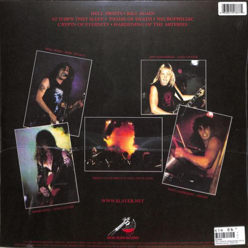 Виниловая пластинка Slayer - Hell Awaits (Orange/Red Splatter Vinyl LP)