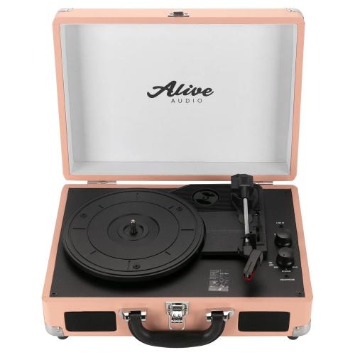 Проигрыватель винила Alive Audio GLAM Blush