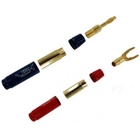 Разъем Van Den Hul BERRI Bus Connector with Banana 6,5 mm Red