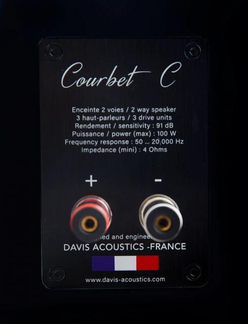 Акустика центрального канала Davis Acoustics Courbet C Blue  Gloss