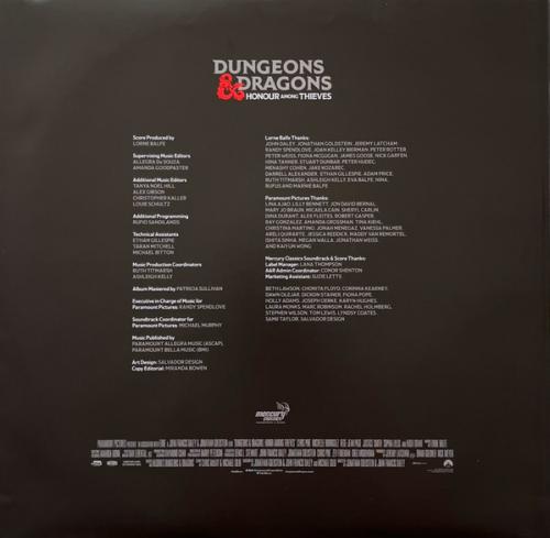 Виниловая пластинка Сборник - Dungeons & Dragons: Honor Amongst Thieves (Lorne Balfe) (coloured)
