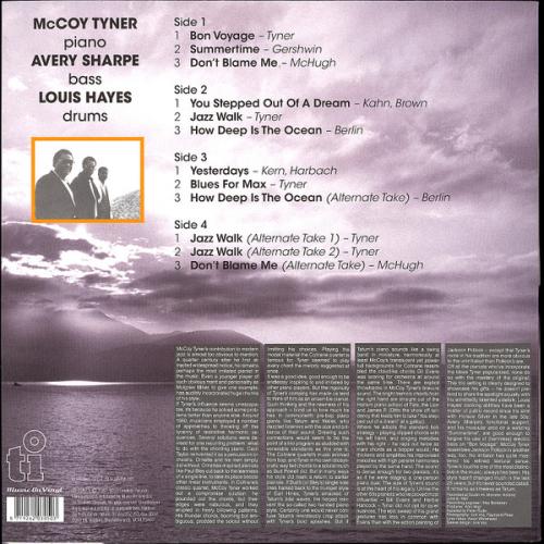 Виниловая пластинка McCoy Tyner - Bon Voyage (Limited Numbered Edition, Silver Vinyl 2LP)