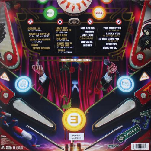Виниловая пластинка Eminem - Curtain Call 2 (Black Vinyl 2LP)