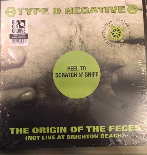 Виниловая пластинка TYPE O NEGATIVE - The Origin Of The Feces (Green & Black) (2LP)