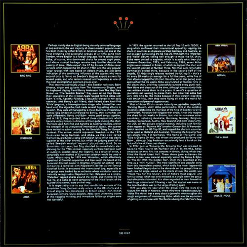 Виниловая пластинка Abba, Gold (Back To Black)