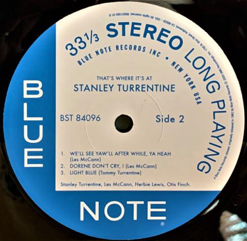 Виниловая пластинка Stanley Turrentine - That's Where It's At (Tone Poet)
