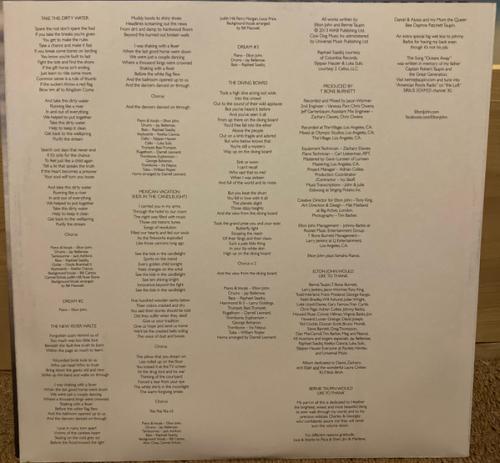 Виниловая пластинка John, Elton - The Diving Board (Black Vinyl 2LP)